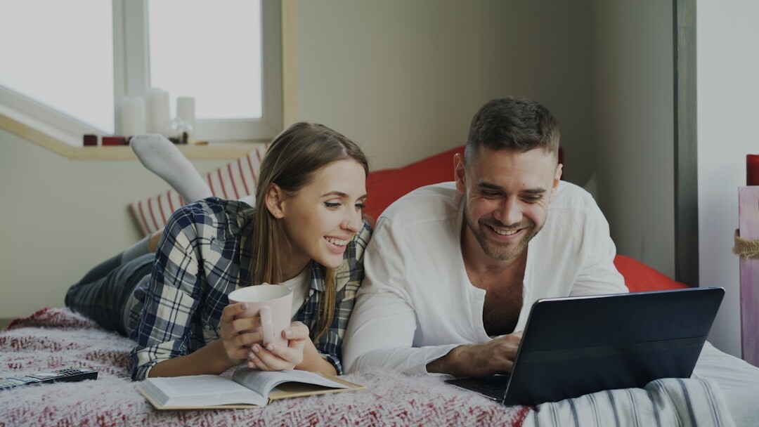 couple discussing finances at home